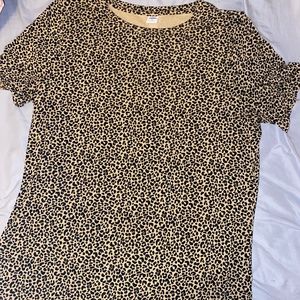 Cheetah print shirt